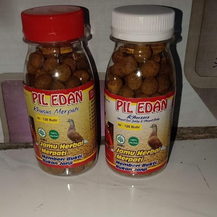 Readystock QHDTT Pil edan jamu herbal merpati produksi entry slanker 100%original-asli 96 Serba Mura