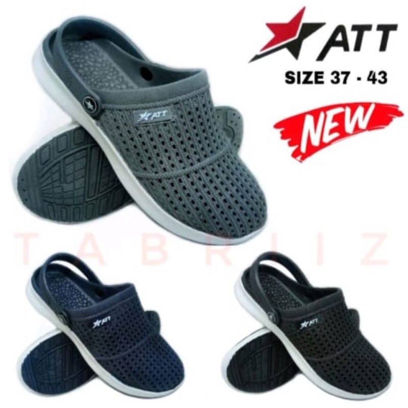Sandal sepatu Att Karet keren 39-43