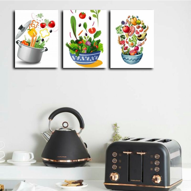 hiasan dinding wall decor kitchen dapur cafe