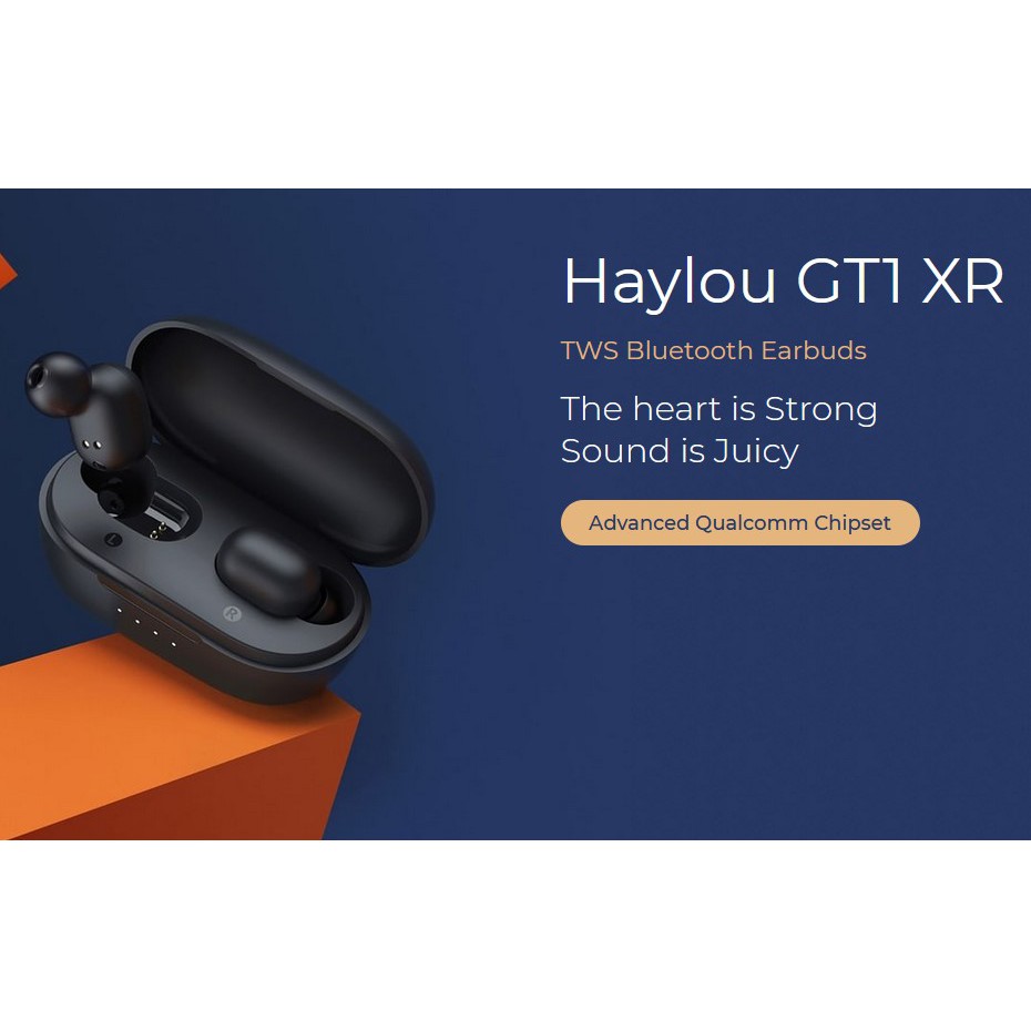 Haylou GT1 XR TWS aptX Wireless Bluetooth 5.0 Earphone Headset GT1XR