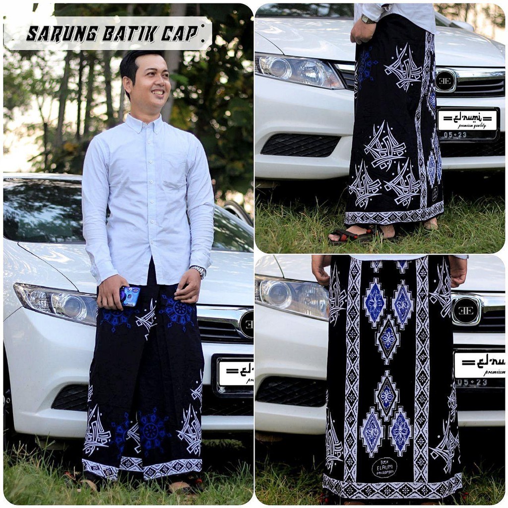 SARUNG BATIK EL RUMI, SARUNG BATIK CAP MOTIF KEKINIAN