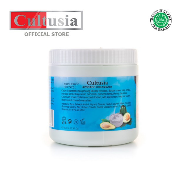 Cultusia Creambath Avocado 500ml