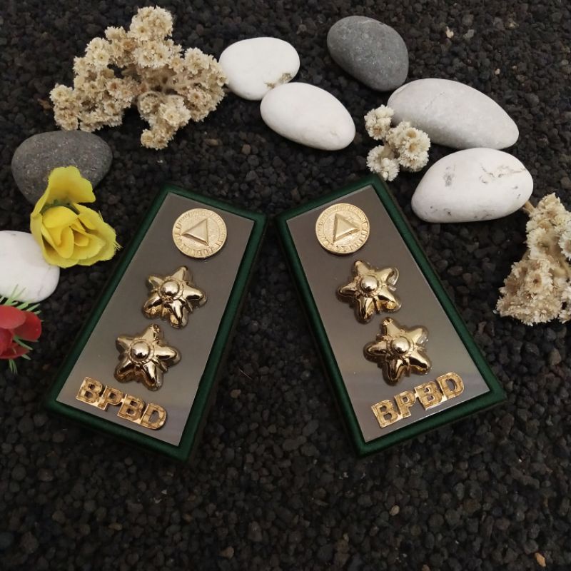 Pangkat Pdh BPBD Kain 4B Kain Akrilik