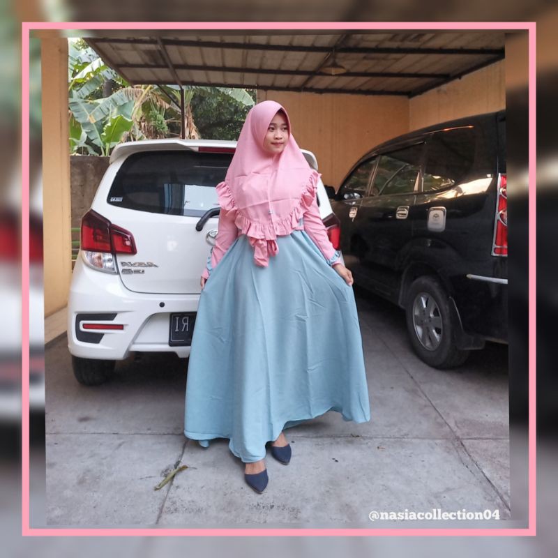 SET DRESS TIERA BY SISTER HIJAB
