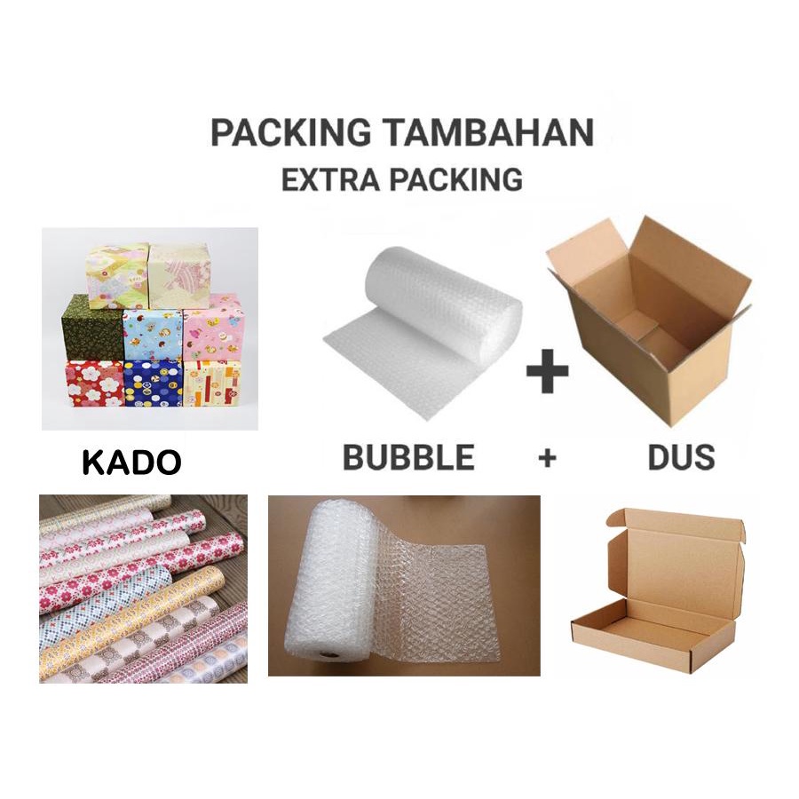 Request Extra Bubble Wrap dan Extra Box