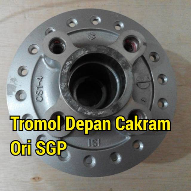 Tromol Depan Cakram Shogun 125R lama Ori Copotan Repaint