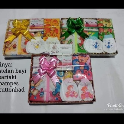 Kado bayi lahir parsel bayi murah baby gift set