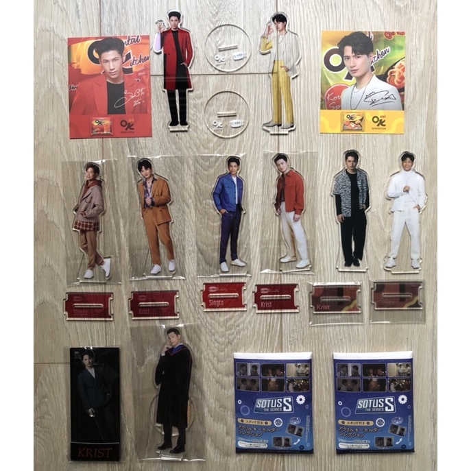 GMMTV Exhibition in Japan Movic Japan Sotus Mama OK Acrylic Standee standy KristSingto Krist Perawat