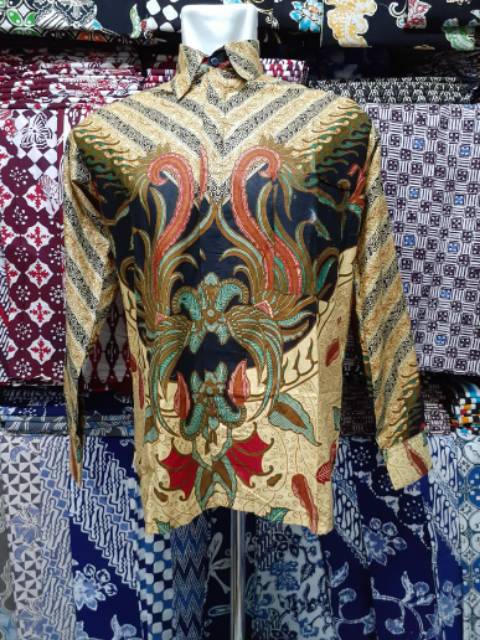 KEMEJA BATIK LENGAN PANJANG MURAH