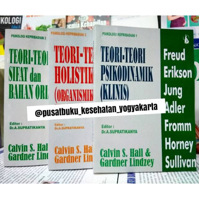 Psikologi Kepribadian - Teori Teori Kepribadian Jilid 1 2 & 3 Calvin S Hall Supratikanya