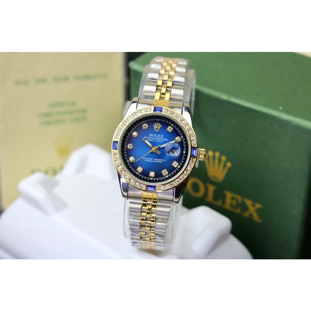Jam Tangan Rolex / Jam Cewek Rolex Diamond Light / Jam Wanita Rolex Terbaru