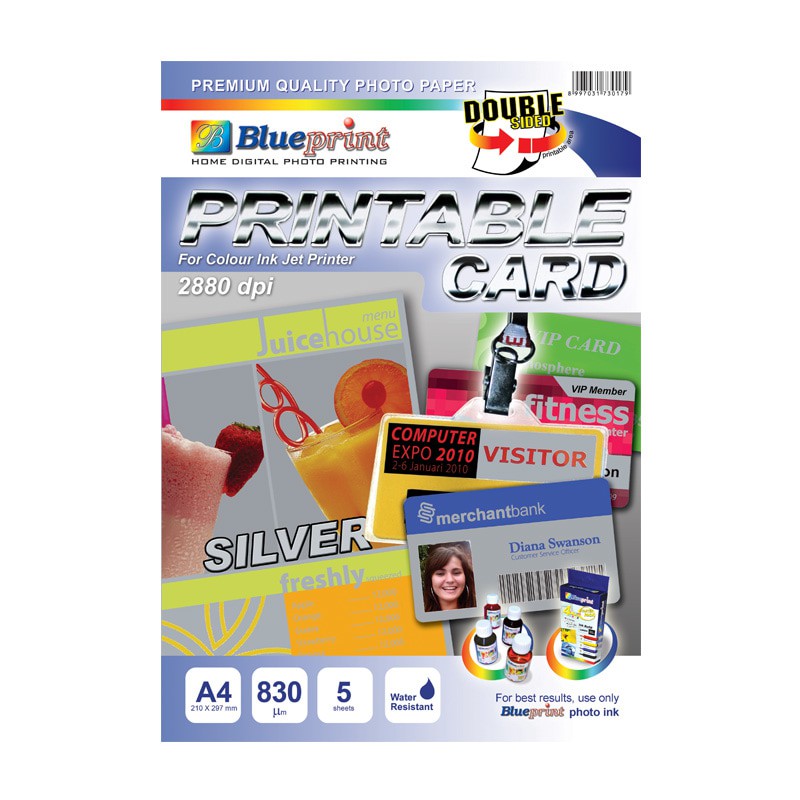 

Blueprint BP-PCA4830S - Printable Card Silver