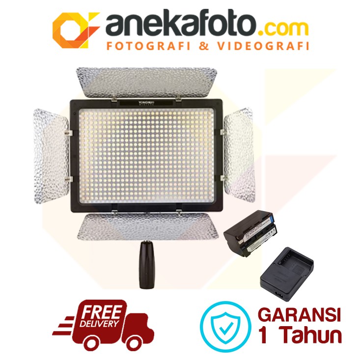 Yongnuo YN 600 YN600 PRO Led Video Light + Battery + Charger