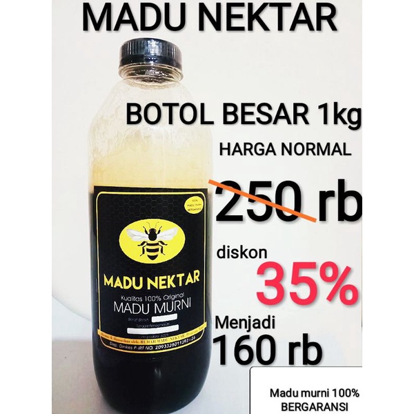 

Madu nektar tegal 1000gram