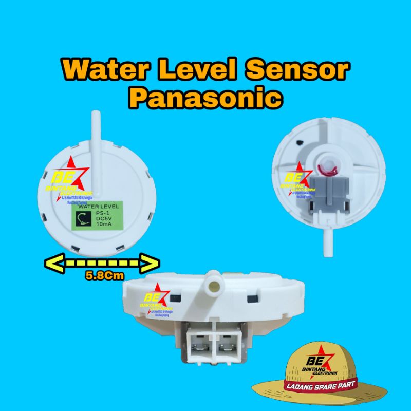 WATER LEVEL MESIN CUCI PANASONIC SENSOR AIR KPS 59 C MESIN CUCI SANYO RONGSHIDA