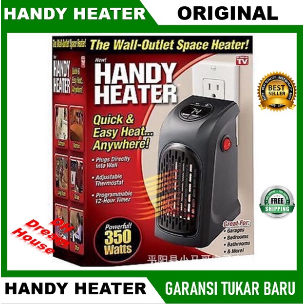 Pemanas Ruangan Portable Electric Handy Heater