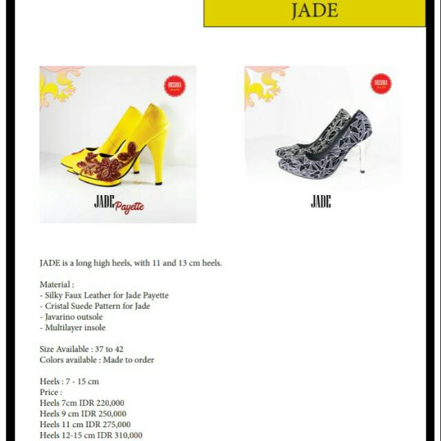 ORZORA SHOES - JADE AND JADE PAYETTE