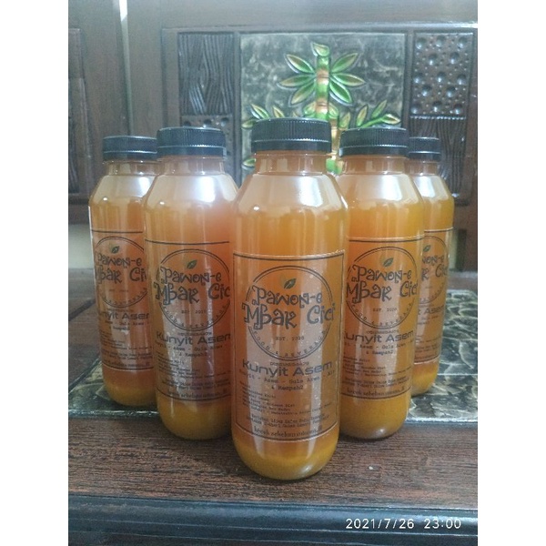 

Jamu Kunyit Asem Asli Tanpa Bahan Kimia Resep Turun Temurun 500ml