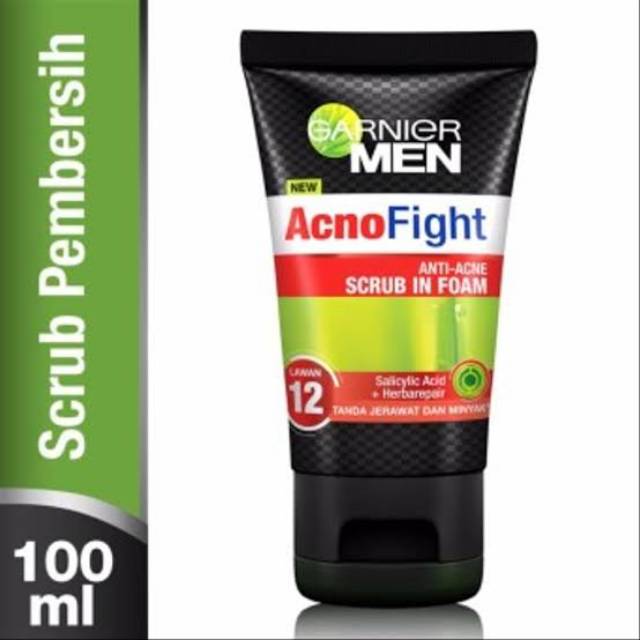 Garnier Men Facial Wash 100ml ORIGINAL-BPOM