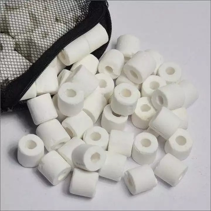 (1 KG) Ceramic Ring - Media Filter Keramik Biologis Aquarium