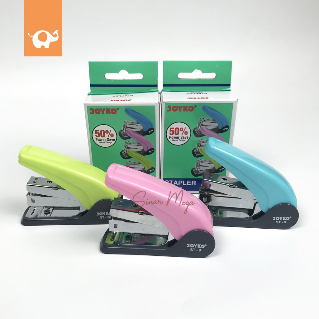 

Joyko Stapler Kertas ST-8 (stapler power save / less efort)
