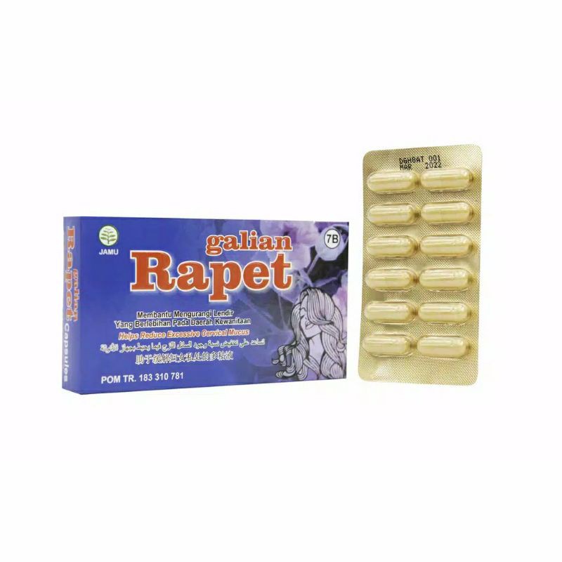

Galian Rapet Kapsul Herbal