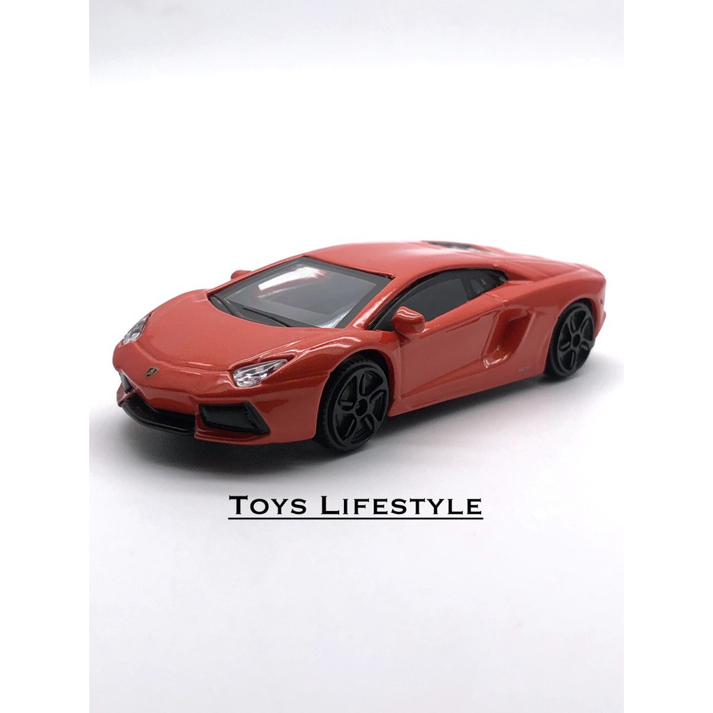 Bburago Diecast - Lamborghini Aventador Skala 1:43 (Orange)