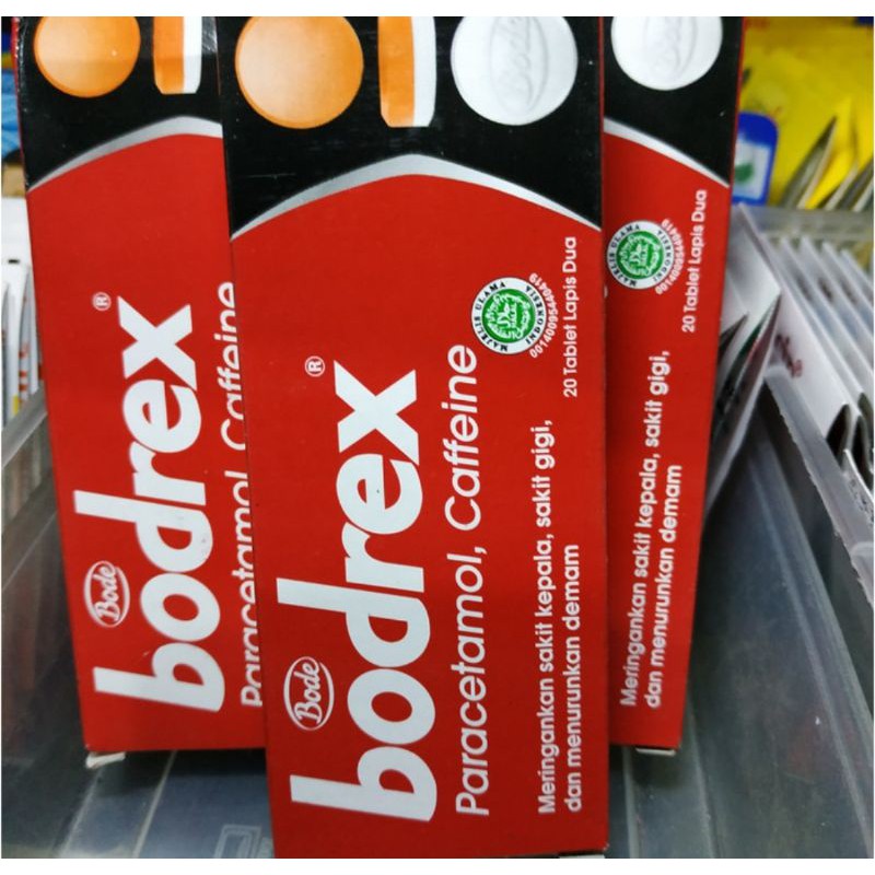 BODREX TABLET 1 KOTAK @20tablet