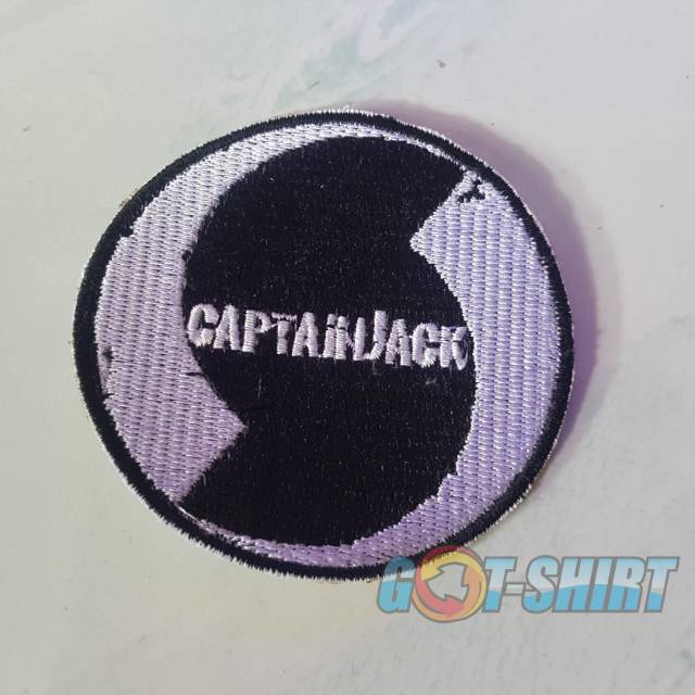 emblem patch bordir captainjack