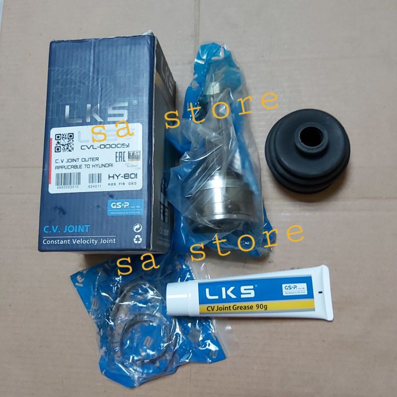 as roda drive shaft - cv joint luar Hyundai Atoz Atos