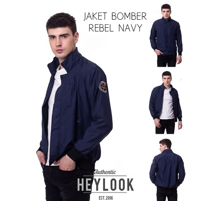 iJAKETi PARKA PARASUT PRIA POLOS HEYLOOK MODEL TERBARU 