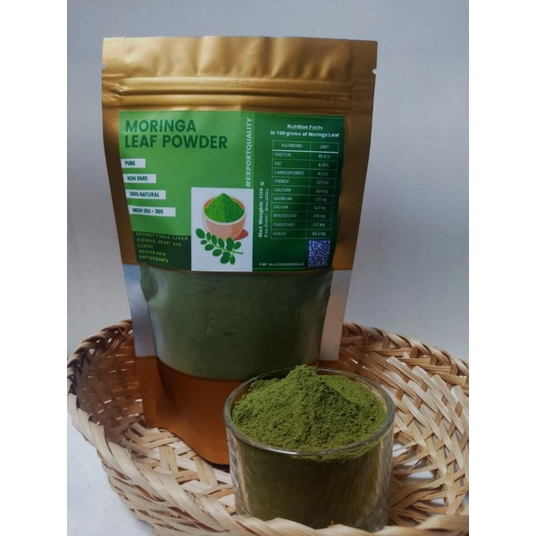 

Moringa Powder Bubuk Daun Kelor Murni