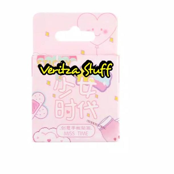 

♪ Deco Sticker Pack Pink Cute Series Edition/Scrapbook/Diary/Planner ❀