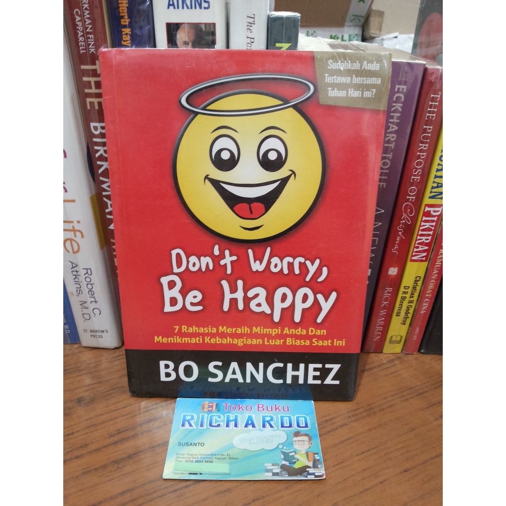 Buku Don't Worry Be Happy --- Bo Sanchez