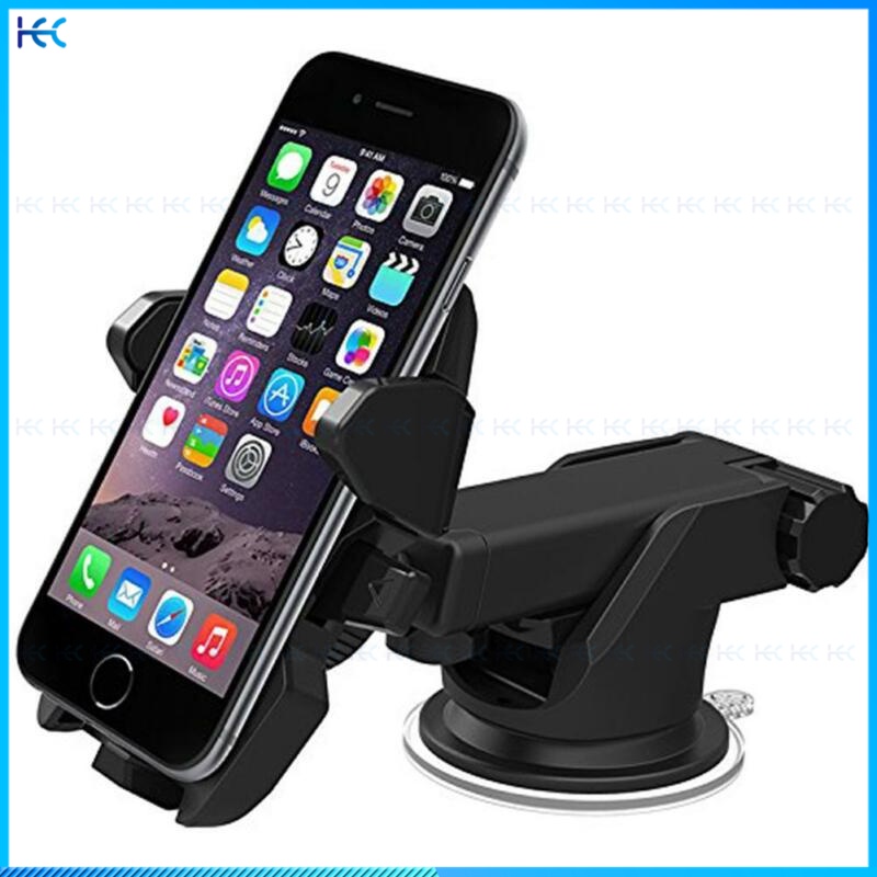 Stand Holder Smartphone Dengan Karet Penghisap Untuk Dashboard Mobil