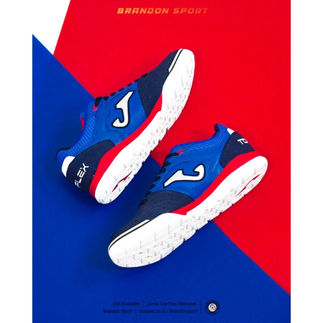 Sepatu Futsal Joma Top Flex Rebound Leather