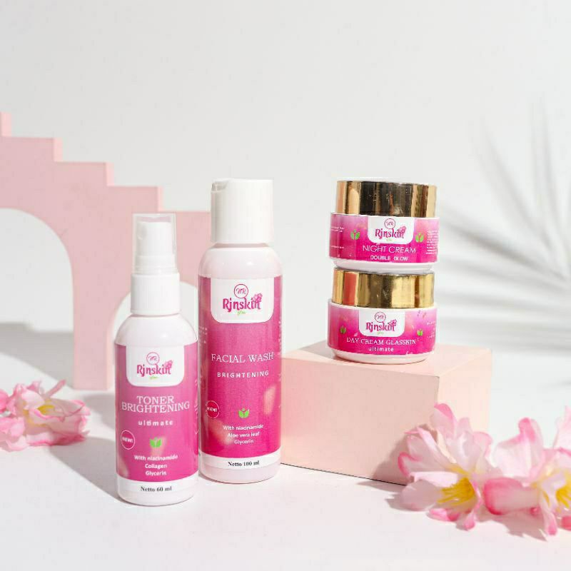 NR GLOW RJNSKIN ORIGINAL BPOM PAKET ACNE / PAKET DUOBLE GLOW / PAKET GLOW II / PAKET WHITENING ULTIM