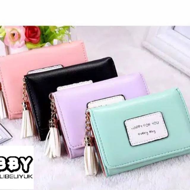 BBY D041 Dompet Cewek Mini Lipat 3 / Dompet cewek