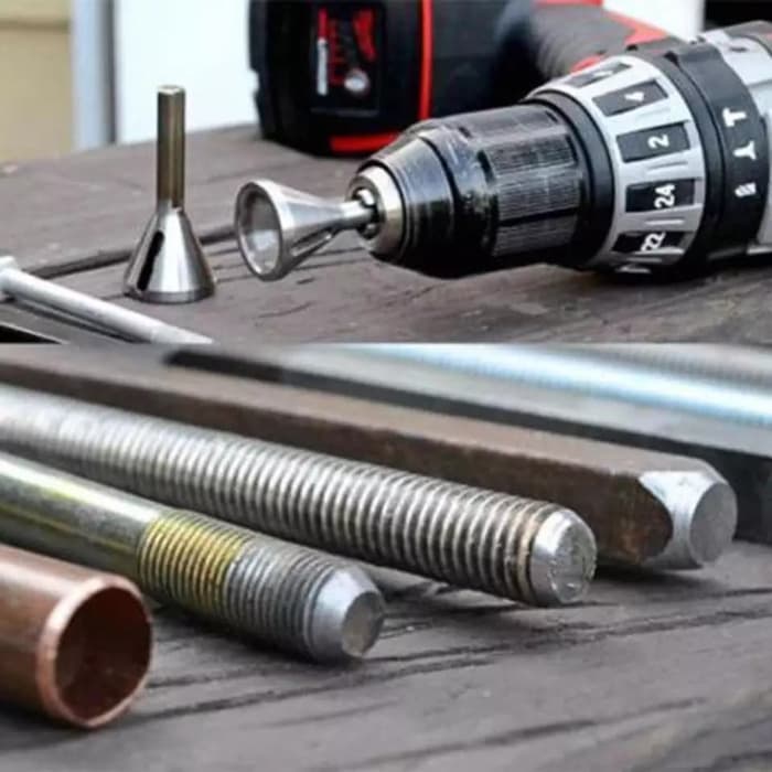 Mata Bor Deburring Tools Perbaiki Baut Baja Rusak Karat SZBFT