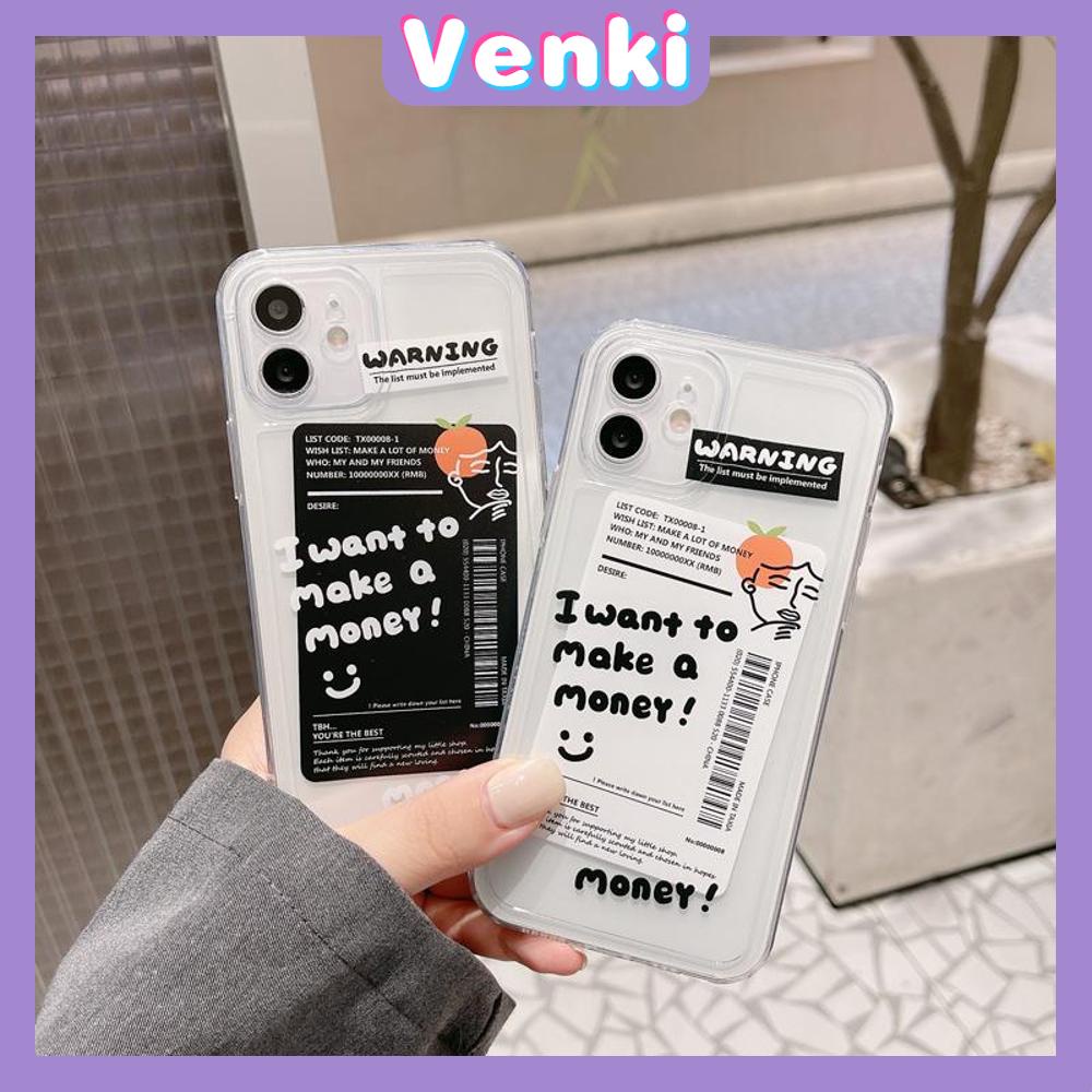 Casing Silikon Tpu Iphone 13 Pro Max 12 Pro Max 11 Pro Max 7 Plus Xr Xs Max 7 8 Shockproof Motif Label Hitam Putih