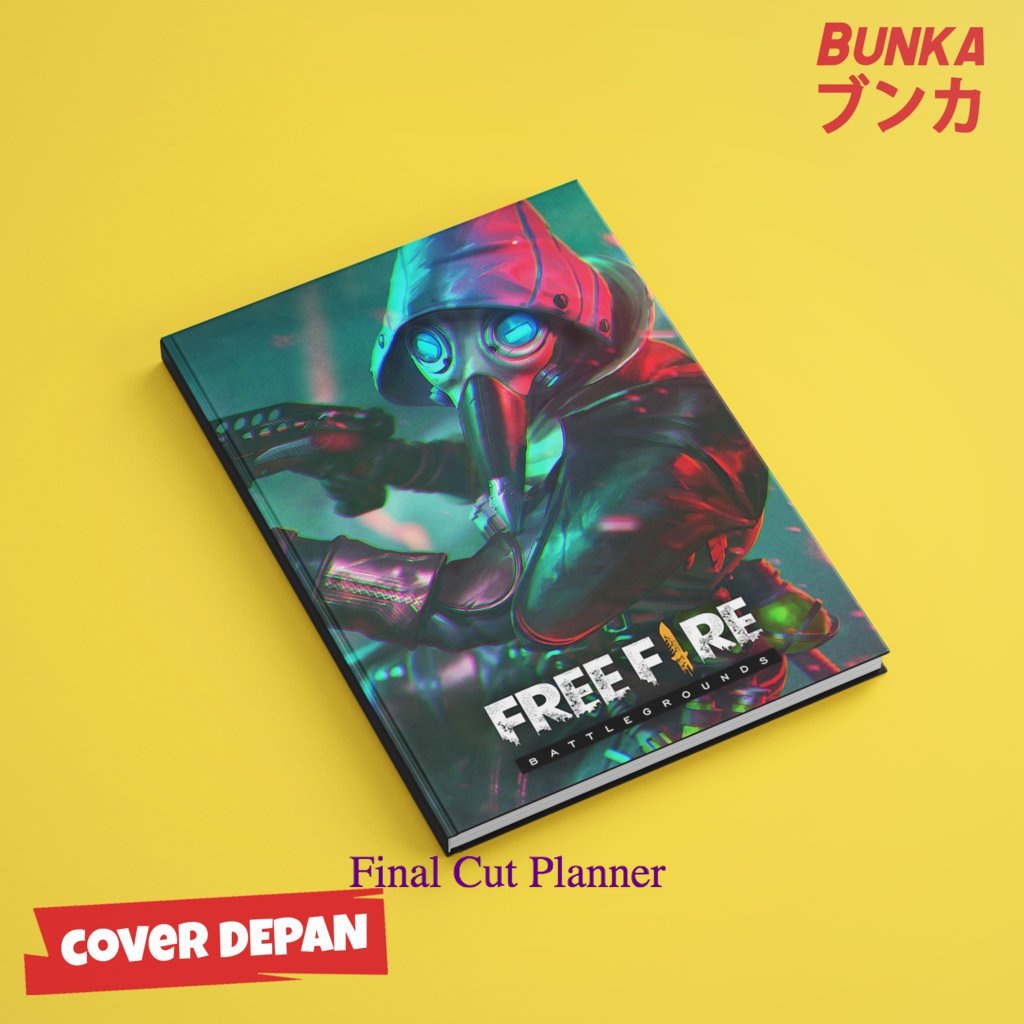

buku tulis polos/bergaris Free Fire Poison Hardcover A5 Buku Tulis Catatan Notes Agenda Planner Jurnal