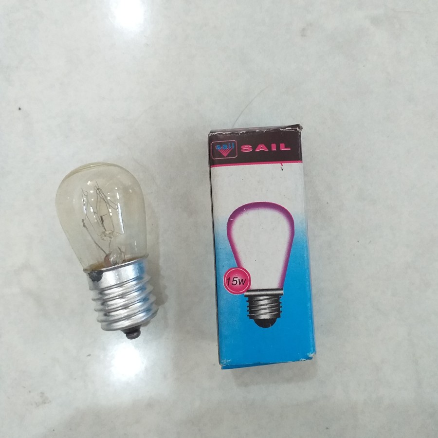 Lampu Kulkas Refrigerator 15 watt / Bohlam e12 e 12/e14 e 14/e17 e 17 Bohlam Kulkas