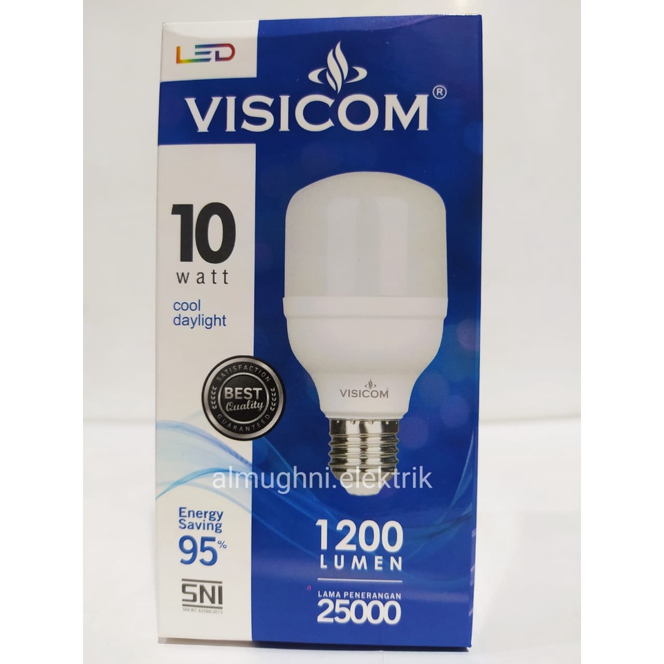 LAMPU LED VISICOM 10 W/ LAMPU LED HEMAT ENERGI VISICOM 10 W/ LED KAPSUL VISICOM 10 WATT