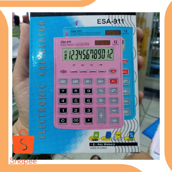 

Promo tools n parts CALCULATOR LED KALKULATOR ESA - 911 12 DIGITS 19DEZ Diskon