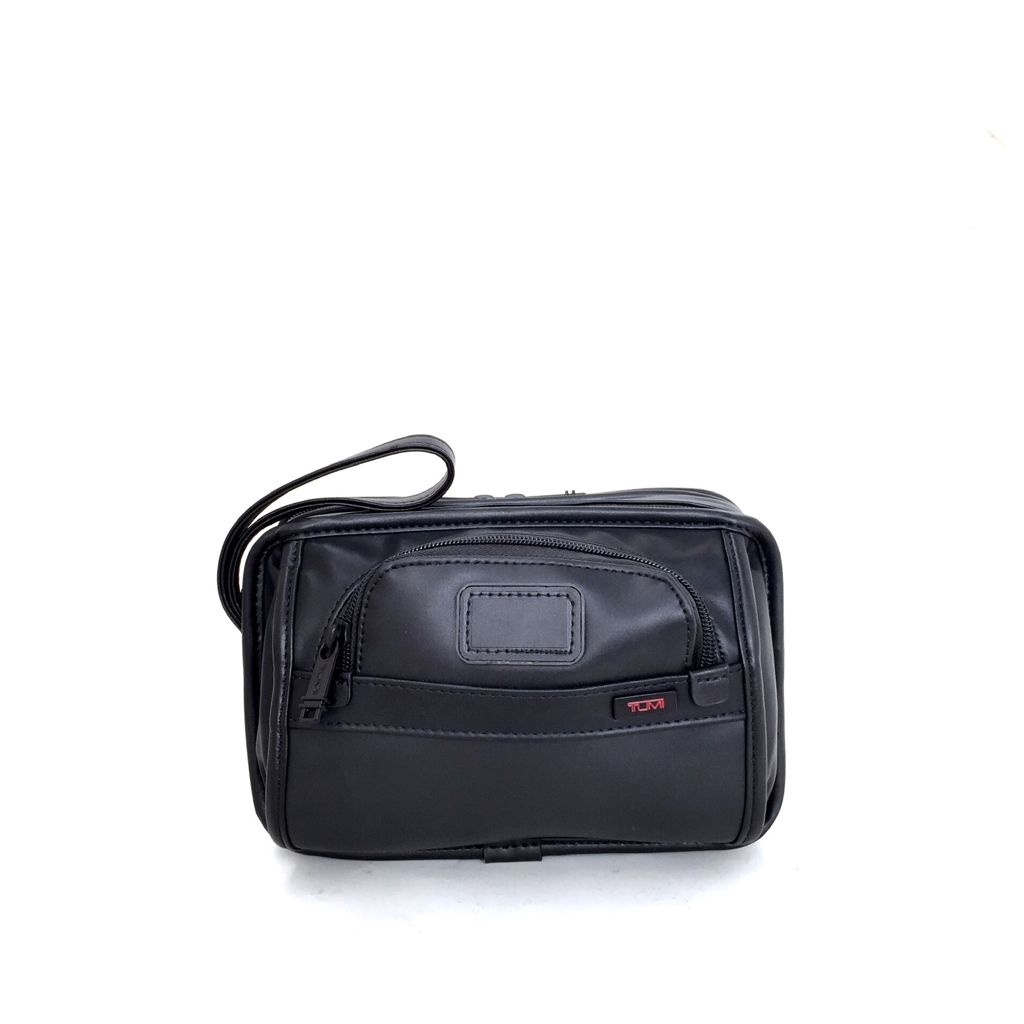 Tumi Alpha Leather Organizer Clutch