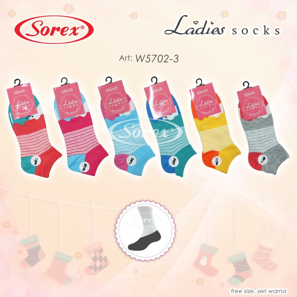 KAOS KAKI WANITA 5702 SOREX