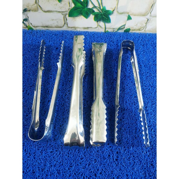 JEPIT KUE BUAYA 19CM STAINLES TEBAL PENCAPIT STAINLESS CAPIT KUE GORENGAN LAUK MAKANAN / Capit Capit