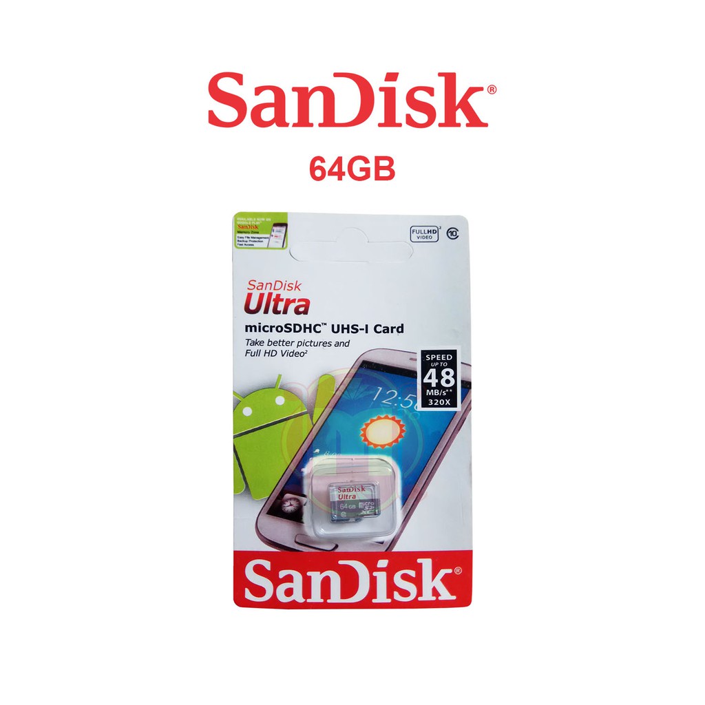 MEMORI SANDISK A1 64GB MEMORY CSRD MICRO MURAH