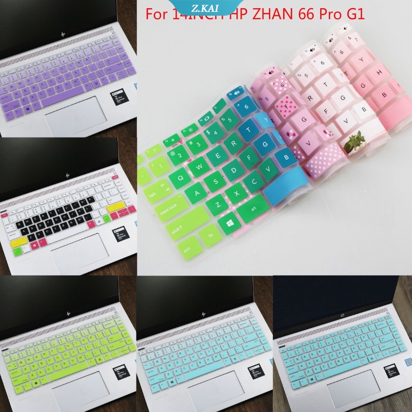 Skin Cover Pelindung Keyboard Bahan Silikon Anti Air / Debu Untuk Laptop HP Z66 Pro G1 446 G3s 14 &quot;