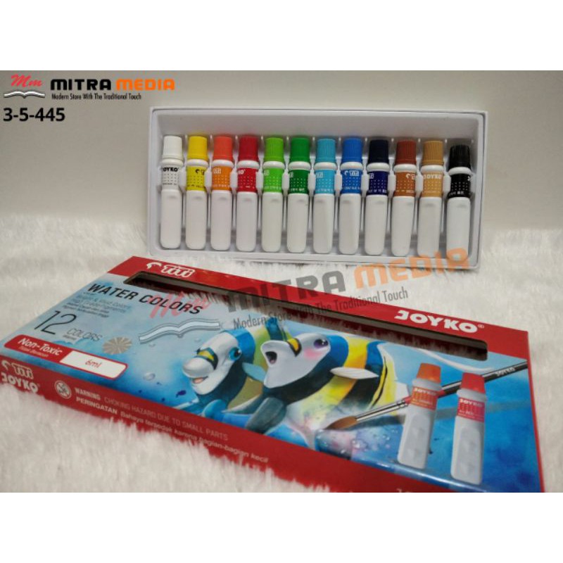 

WATER COLOUR/ PERALATAN MELUKIS / CAT AIR SET 12 WARNA
